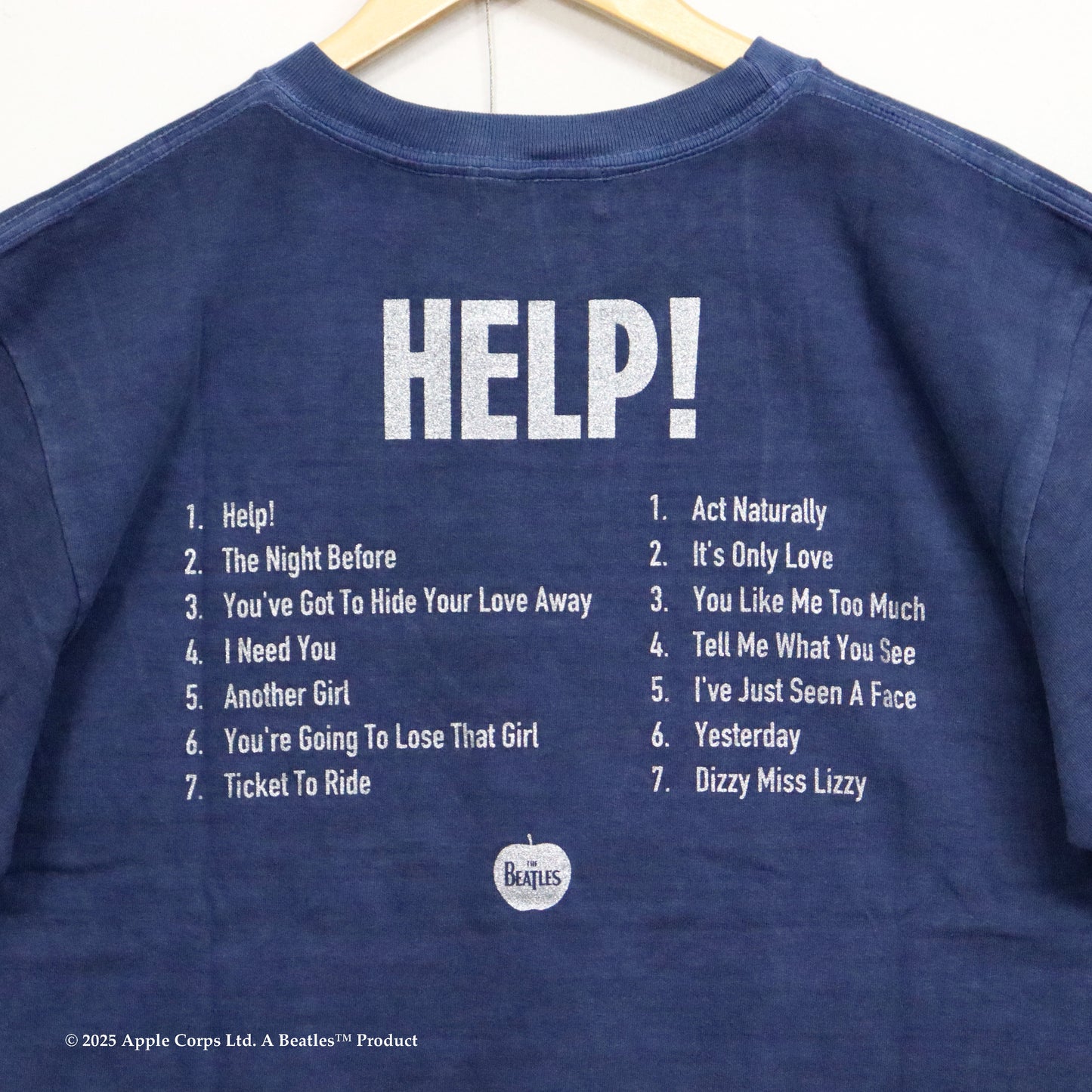 GOOD ROCK SPEED： THE BEATLES | GLITTER HELP T-SHIRT
