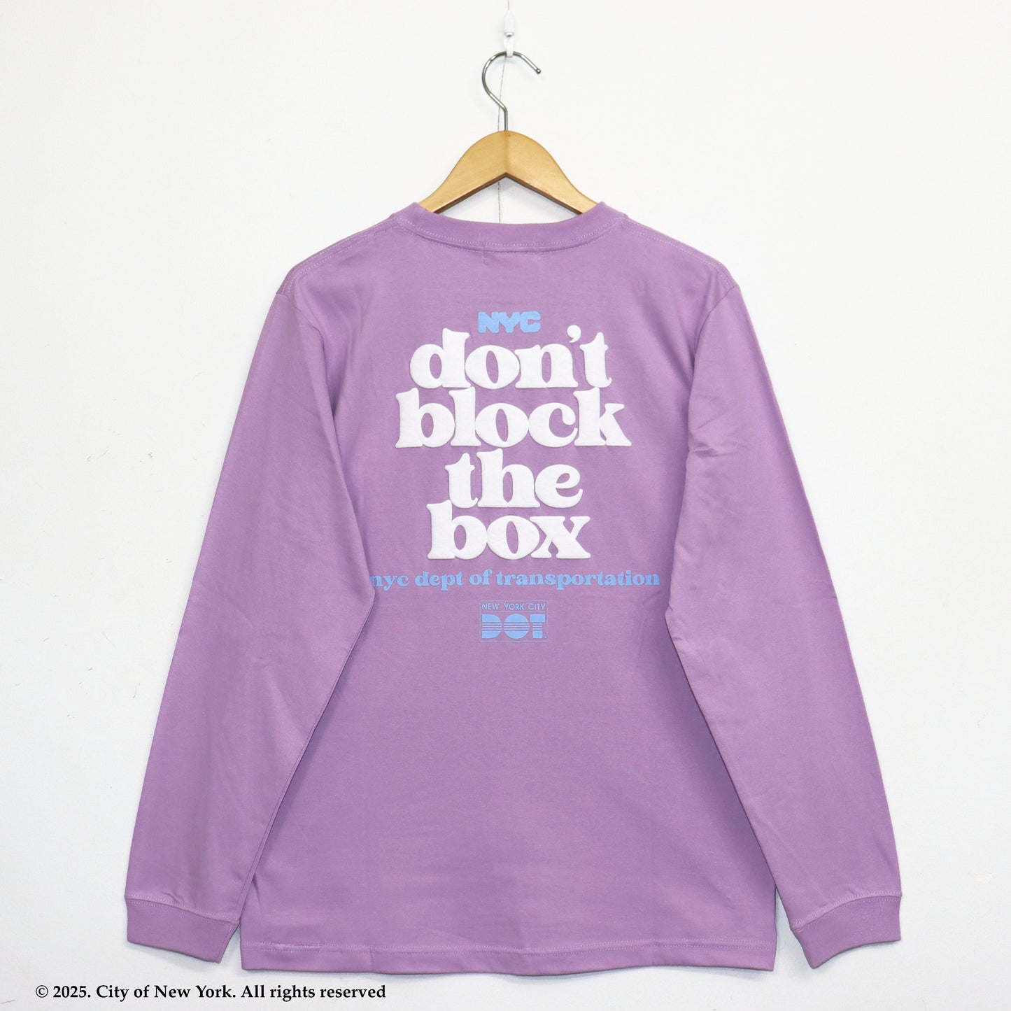 GOOD ROCK SPEED： NYC | don't block the box LS T-SHIRT