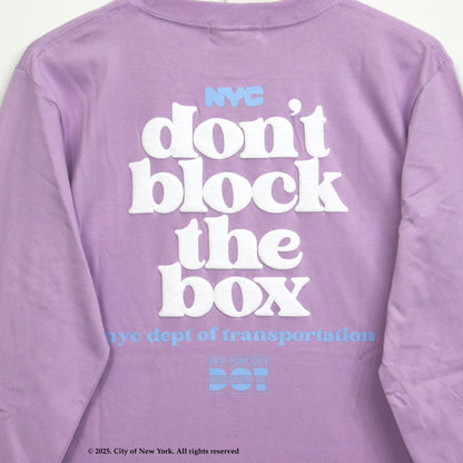 GOOD ROCK SPEED： NYC | don't block the box LS T-SHIRT