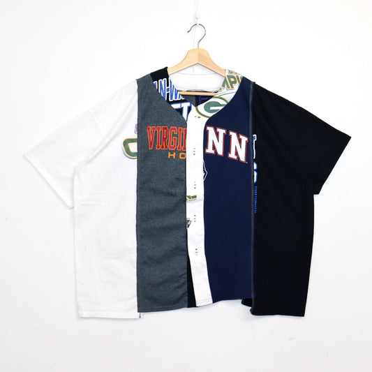 Rebuild by Needles : 4 Cut Wide Baseball Tee - College #2