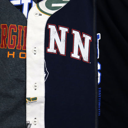 Rebuild by Needles : 4 Cut Wide Baseball Tee - College #2