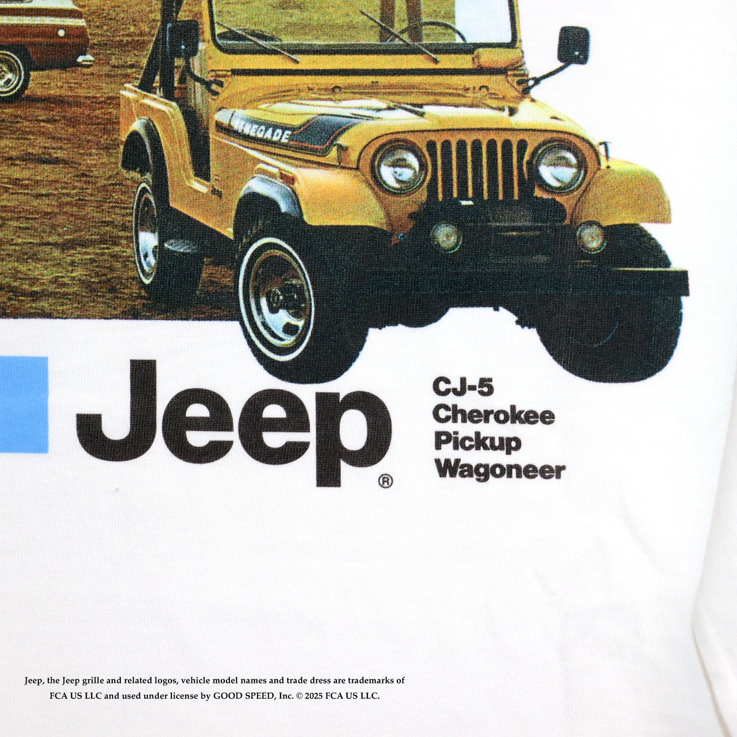 GOOD ROCK SPEED： Jeep® | 75 LS T-SHIRT