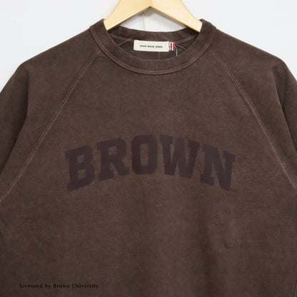 GOOD ROCK SPEED： BROWN RAGLAN SLEEVE T-SHIRT