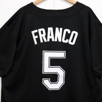 used : (Mitchell &Ness) TB Rays #5 Franco Numbering Mesh Game Shirt