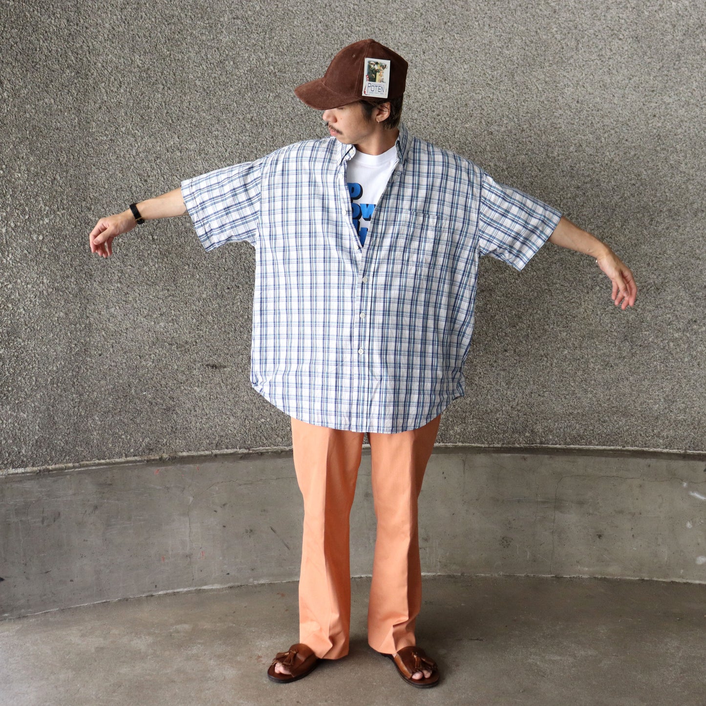 used : (St.Jhon's Bay) Check S/S Shirt
