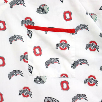 used : (Dudz) Ohio State Football V-neck Pullover Shirt