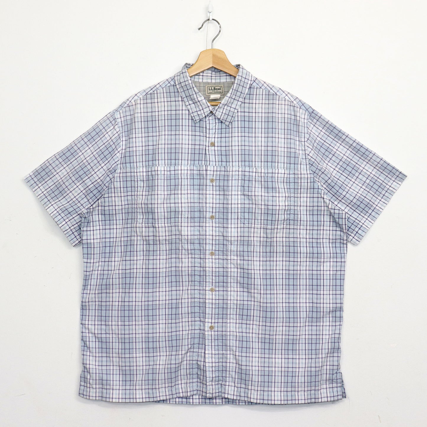 used : (L.L.Bean) Check S/S Shirt