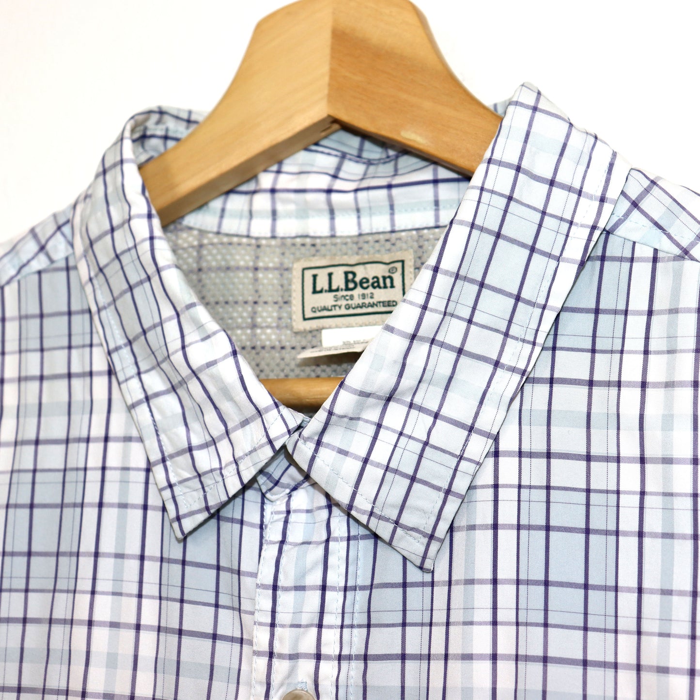 used : (L.L.Bean) Check S/S Shirt