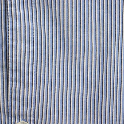 used : (Fruit of the Loom) Collarless Striped Shirt