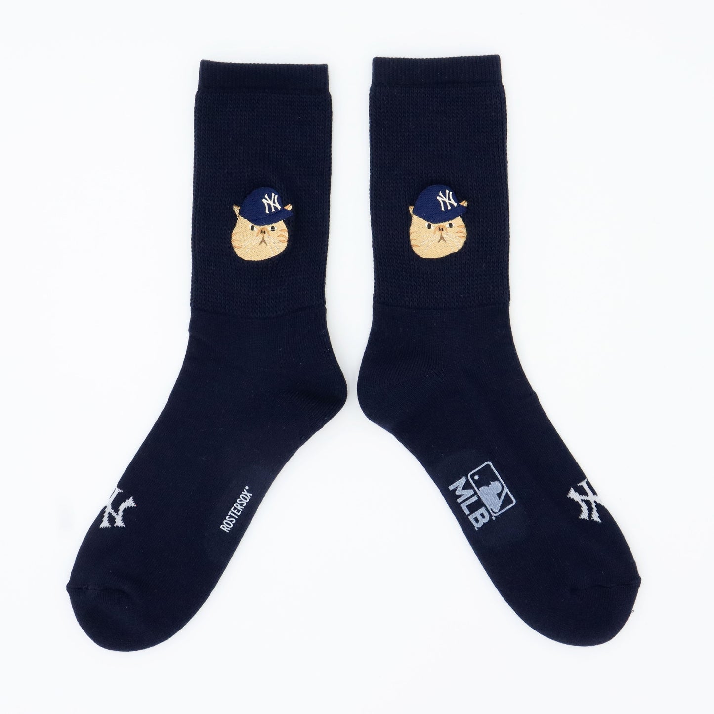 MLB×ROSTER SOX：MLB-305 MLB CAT SOCKS