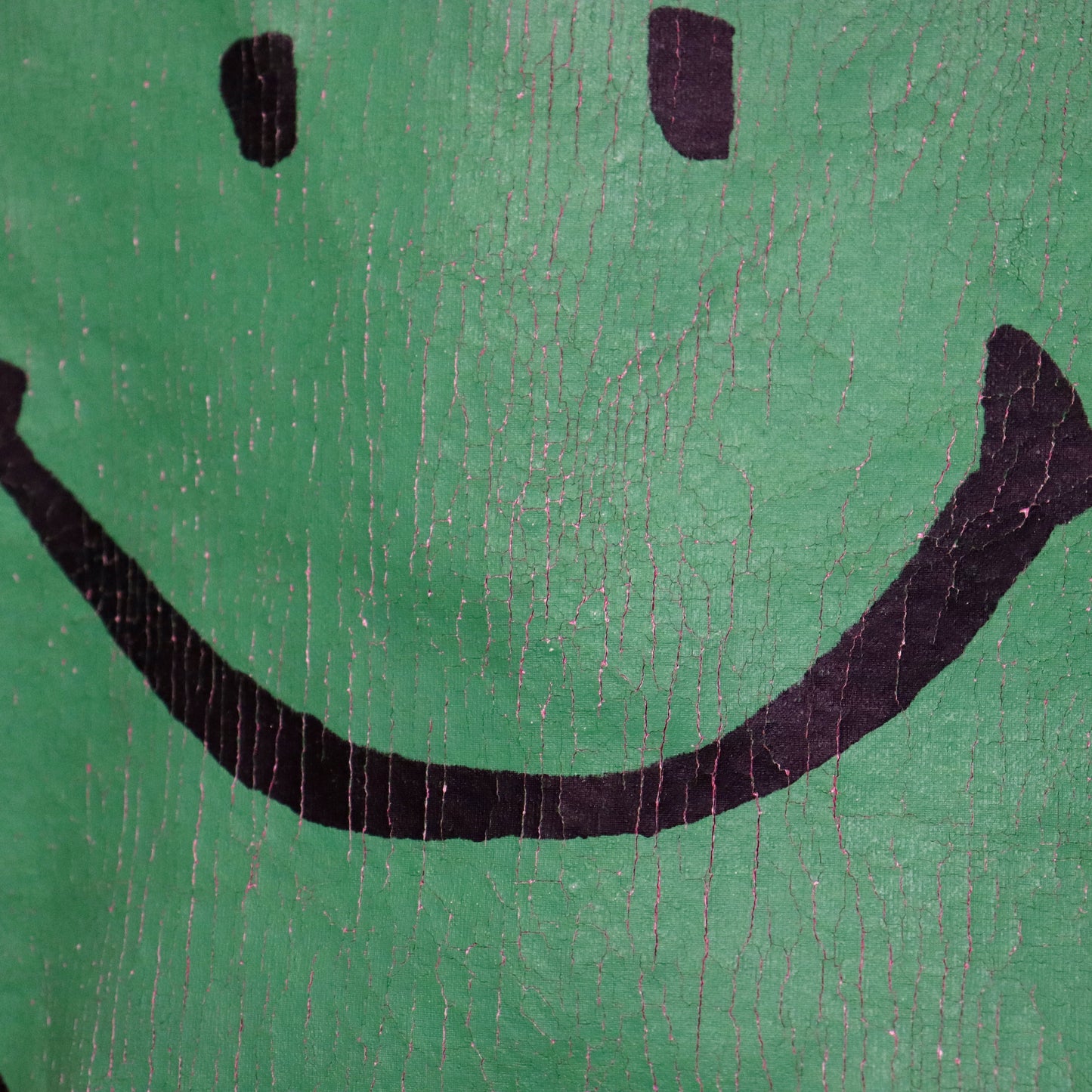 COPYCAT : SMILE S/S SWEATSHIRT - Red×Green