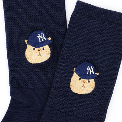 MLB×ROSTER SOX：MLB-305 MLB CAT SOCKS