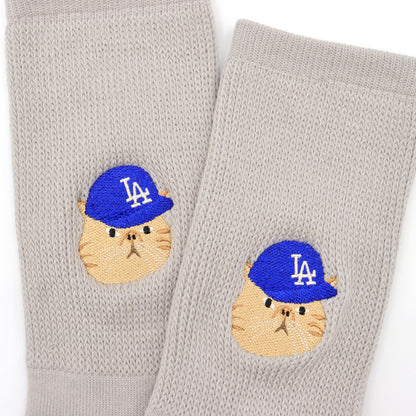 MLB×ROSTER SOX：MLB-305 MLB CAT SOCKS