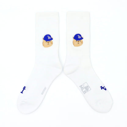 MLB×ROSTER SOX：MLB-305 MLB CAT SOCKS