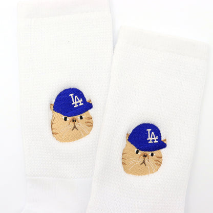 MLB×ROSTER SOX：MLB-305 MLB CAT SOCKS