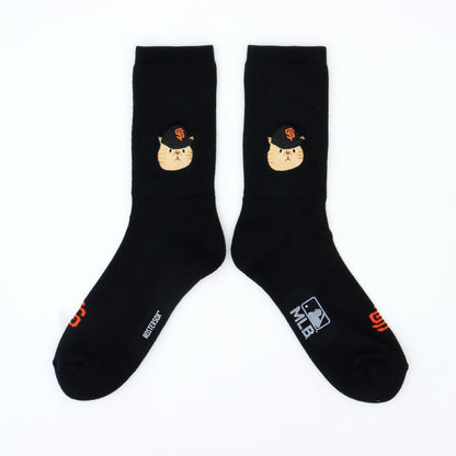 MLB×ROSTER SOX：MLB-305 MLB CAT SOCKS