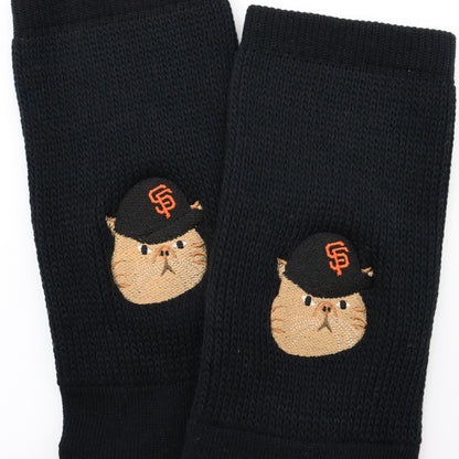 MLB×ROSTER SOX：MLB-305 MLB CAT SOCKS