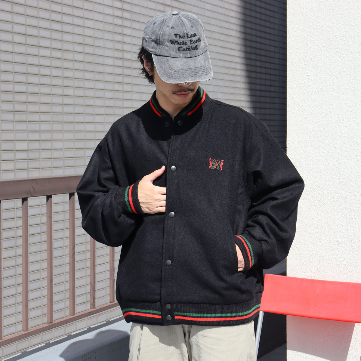 Needles : Needles x A Tribe Called Quest B.B. Jacket - Wool Melton