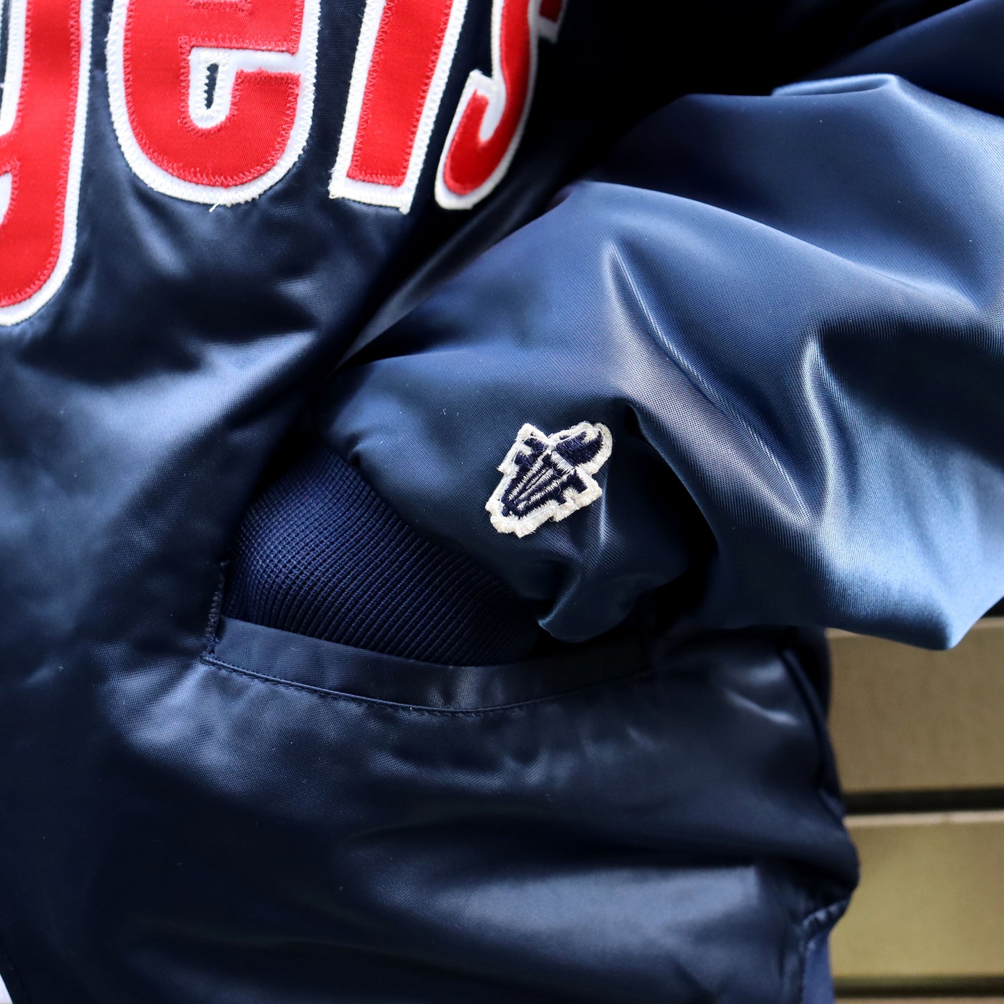used : (Top of the Line) LA Angels Numbering Stadium Jacket - #21 JOYNER