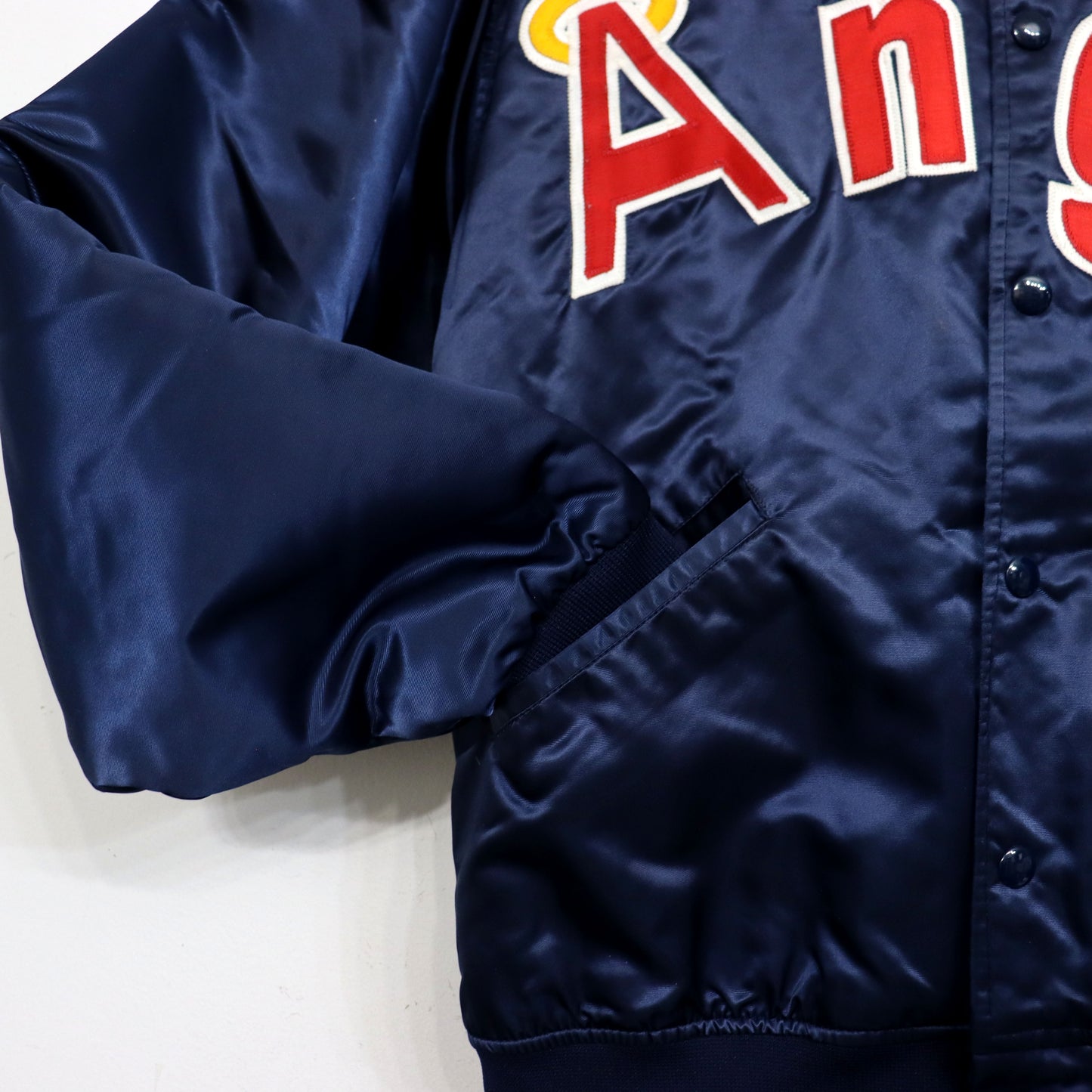 used : (Top of the Line) LA Angels Numbering Stadium Jacket - #21 JOYNER