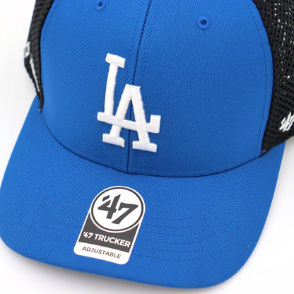 47 : Trucker Mesh Cap - LA Dodgers
