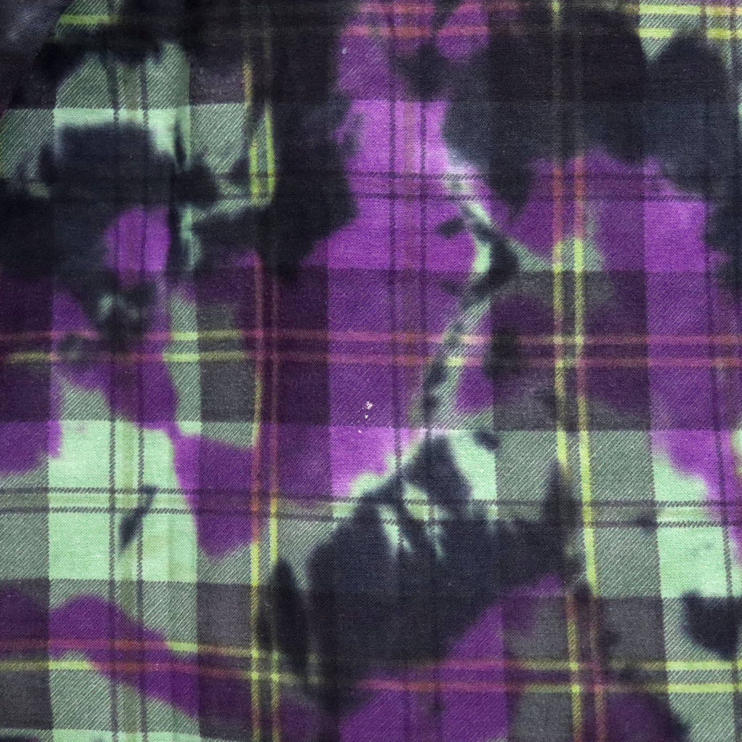 Rebuild by Needles : Flannel Shiirt - Ribbon SH / Over Dye [Purple] #16