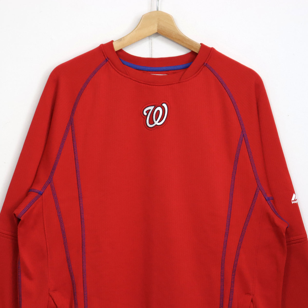 used : (Majestic) WSH Nationals Training L/S Tee (K)