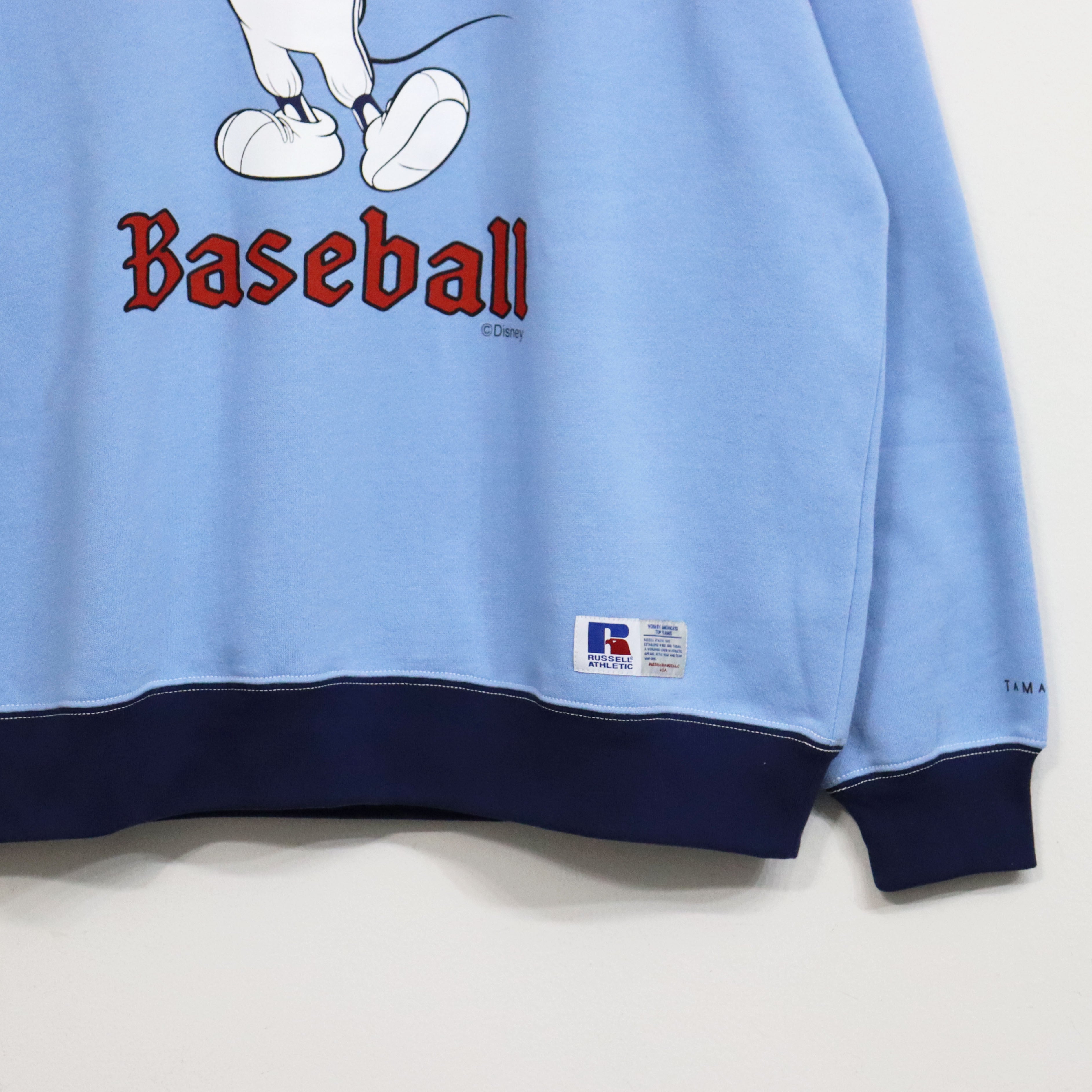 TAMANIWA×RUSSELL : TR-7 B MICKEY SWEAT 【SAX】