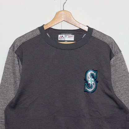 used : (Majestic) Sea Mariners Training L/S Tee