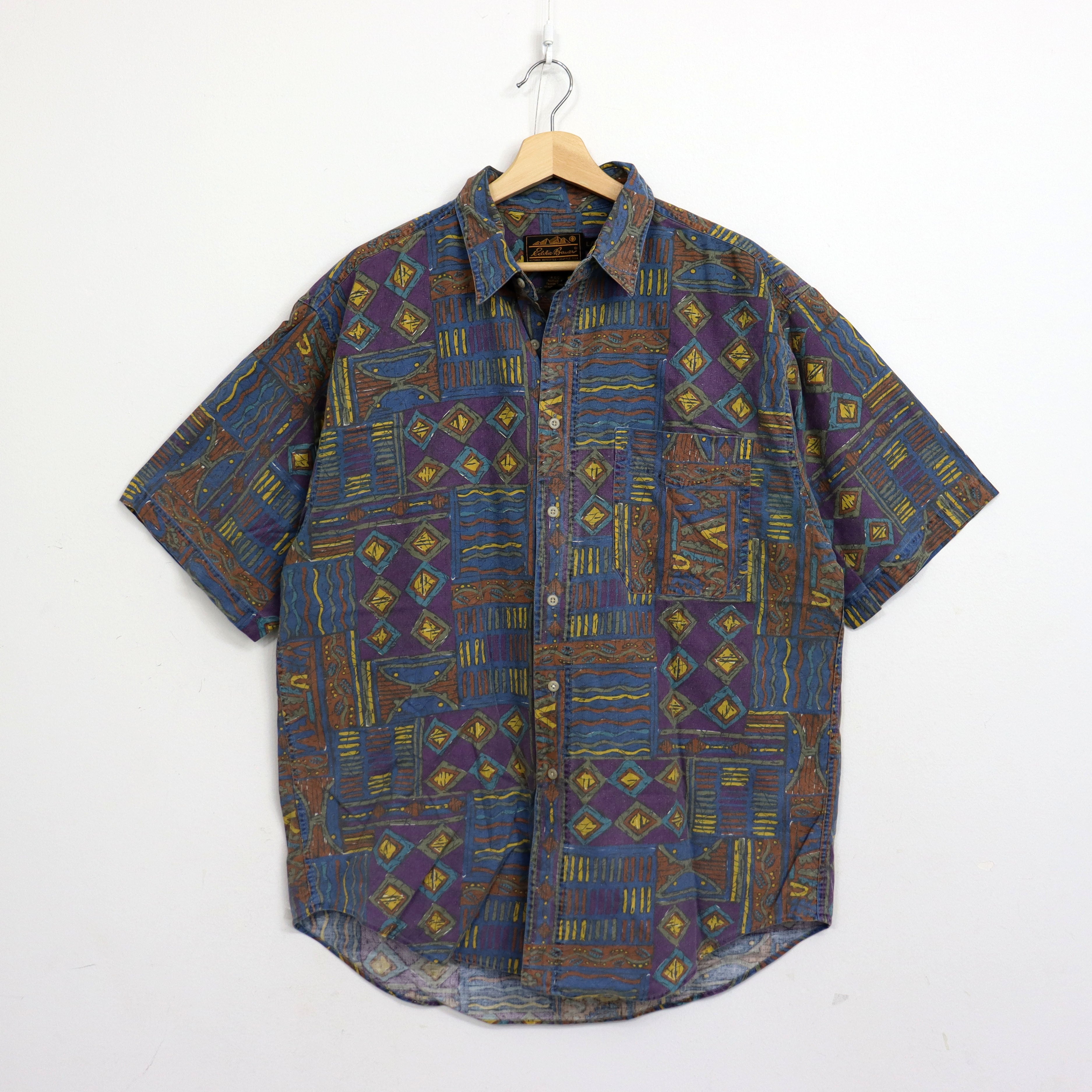 used : (Ike) Batik Pattern Shirt – TAMANIWA