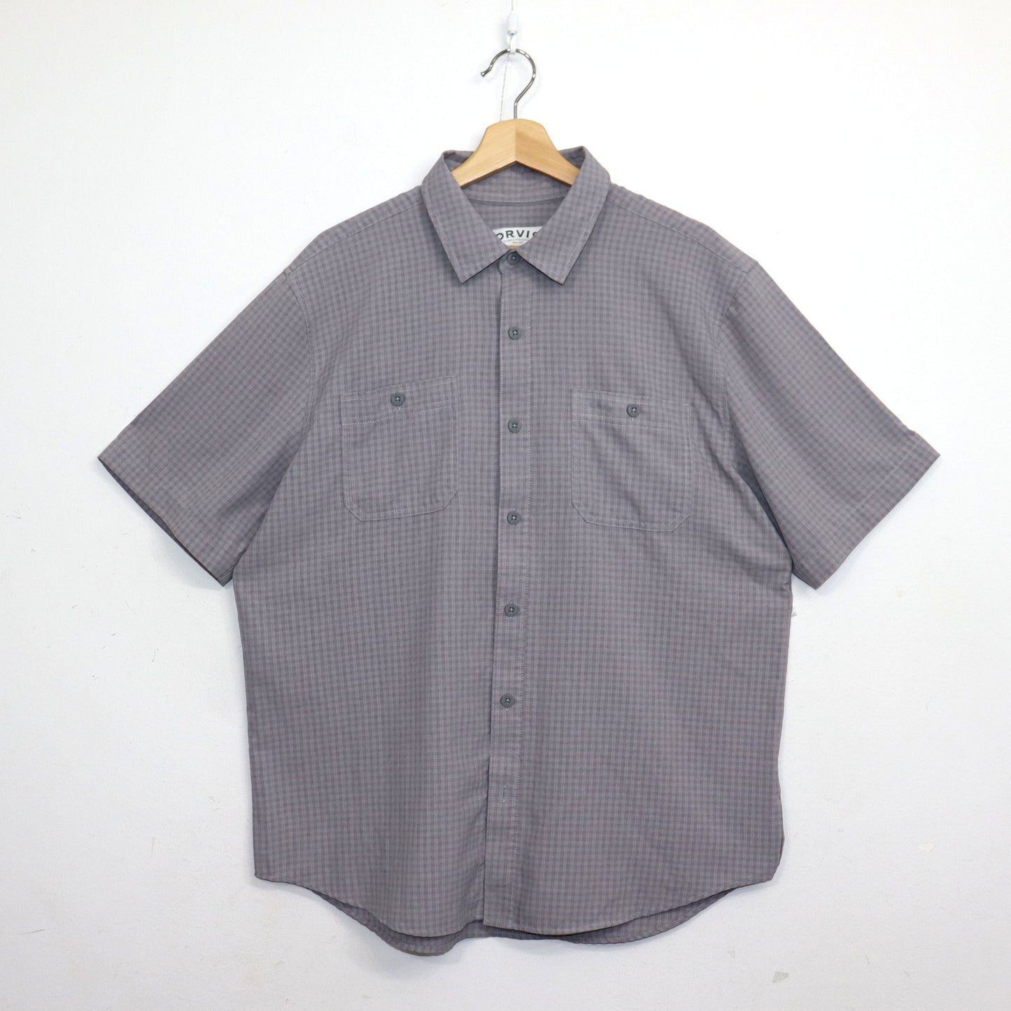 used : (Orvis) Micro Check S/S Shirt