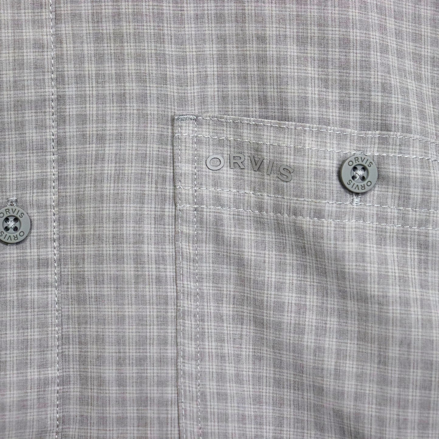 used : (Orvis) Micro Check S/S Shirt