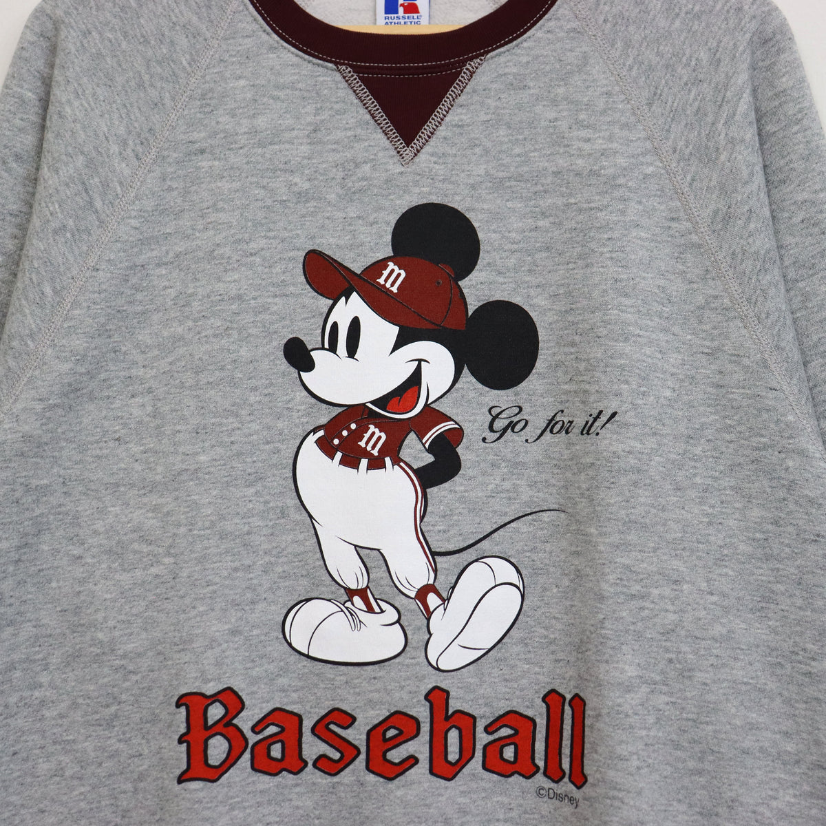 TAMANIWA×RUSSELL×Disney: B MICKEY SWEAT [Sax]