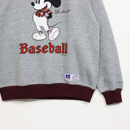 TAMANIWA×RUSSELL×Disney: B MICKEY SWEAT [Sax]