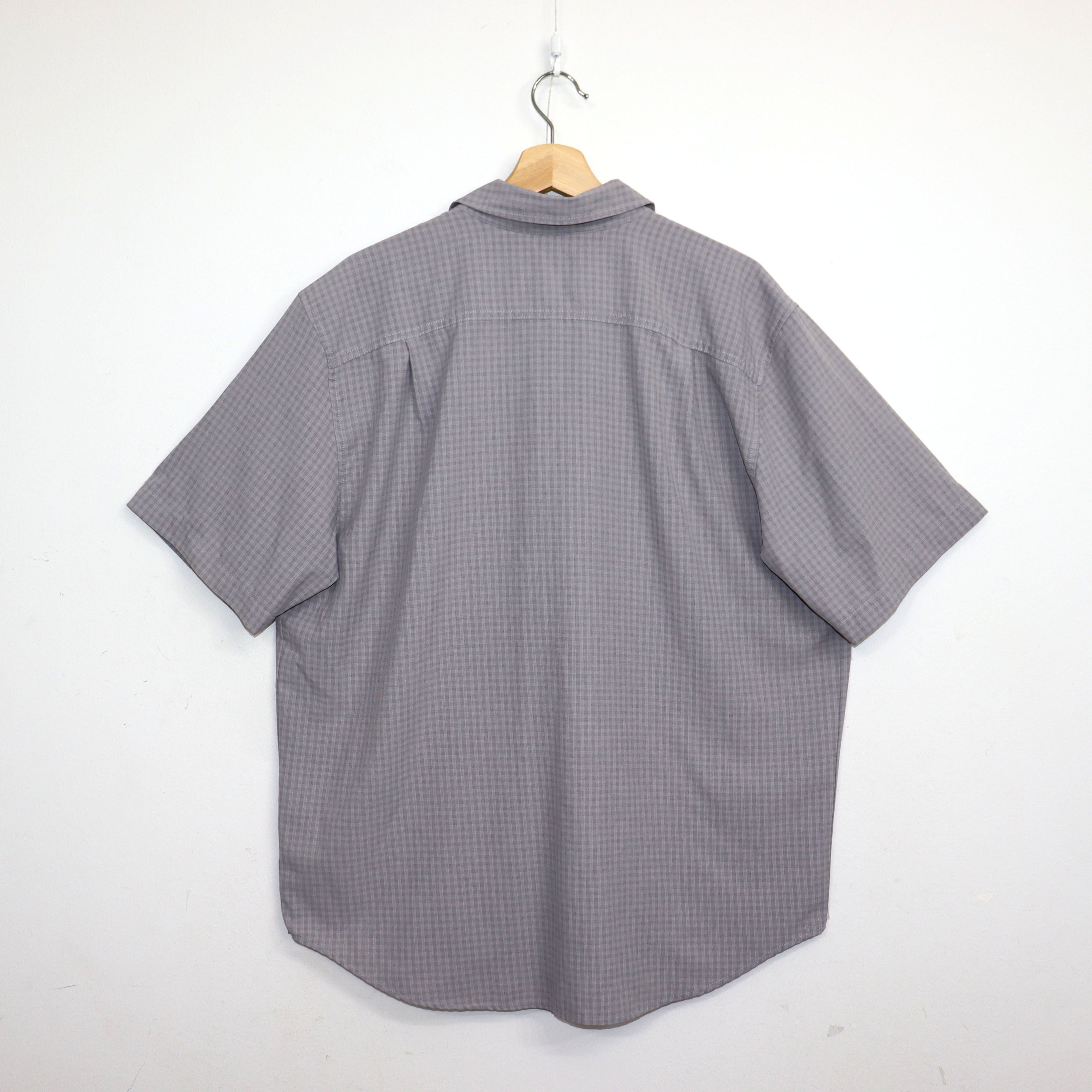 used : (Orvis) Micro Check S/S Shirt – TAMANIWA