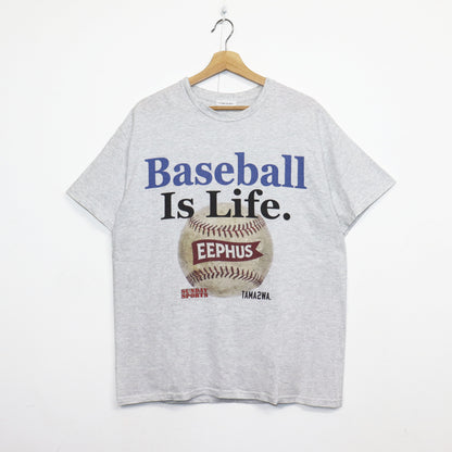 TAMANIWA：「さよならはスローボールで」Baseball is Life S/S Tee