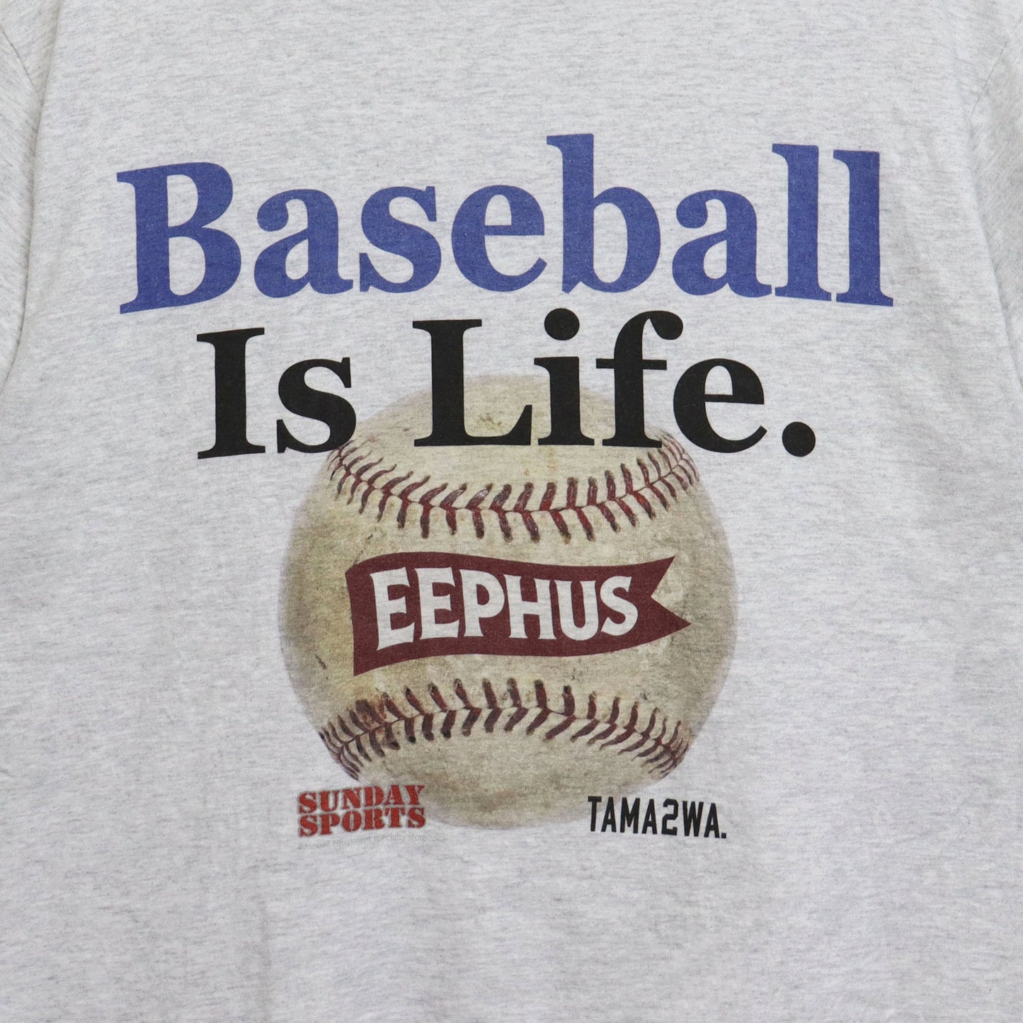 TAMANIWA：「さよならはスローボールで」Baseball is Life S/S Tee