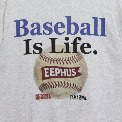 TAMANIWA：「さよならはスローボールで」Baseball is Life S/S Tee