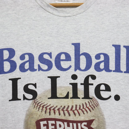 TAMANIWA：「さよならはスローボールで」Baseball is Life S/S Tee