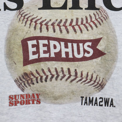 TAMANIWA：「さよならはスローボールで」Baseball is Life S/S Tee