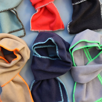 INFIELDER DESIGN : AC-143 blanket stitch fleece Muff