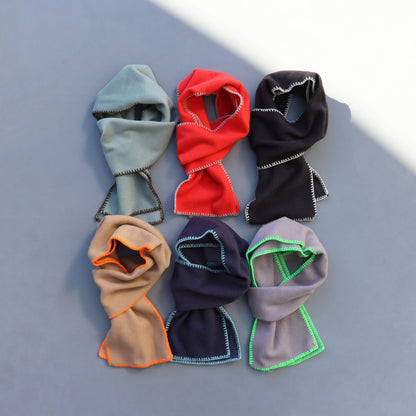 INFIELDER DESIGN : AC-143 blanket stitch fleece Muff