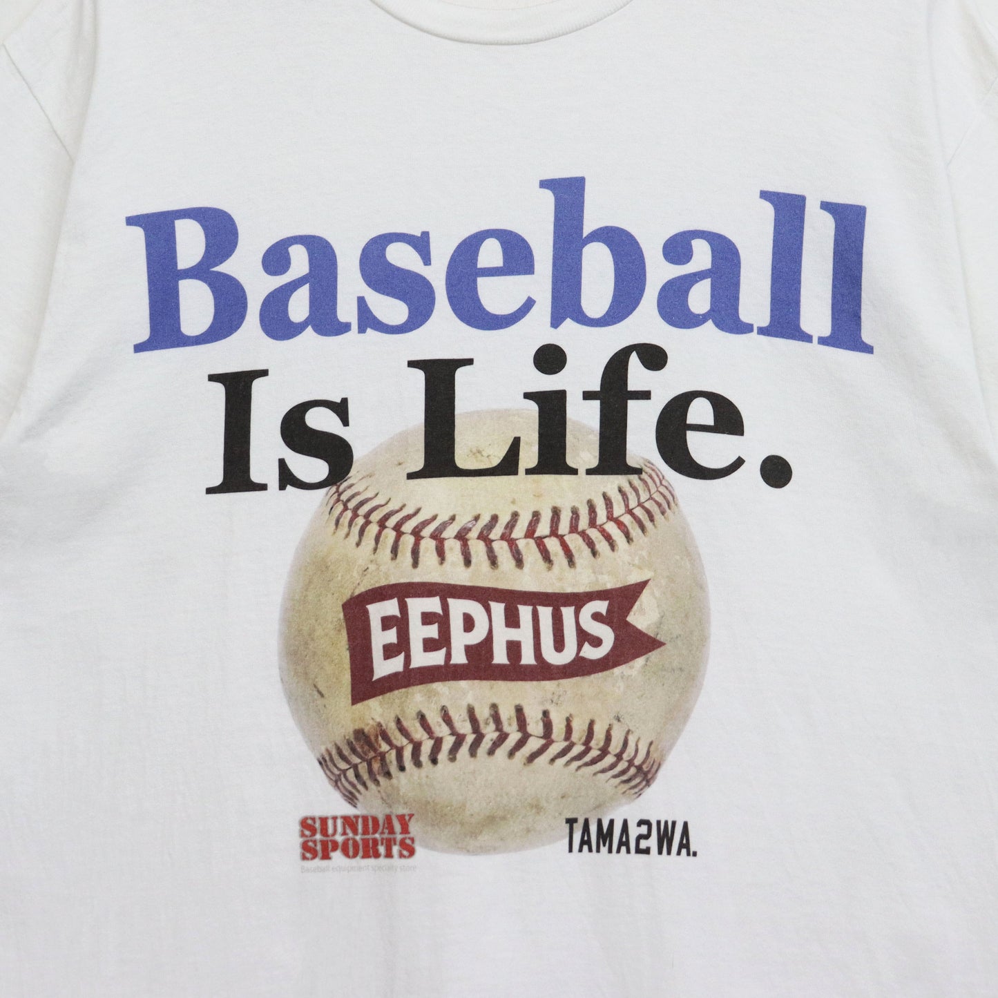 TAMANIWA：「さよならはスローボールで」Baseball is Life S/S Tee