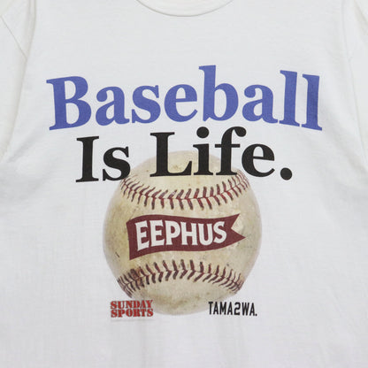 TAMANIWA：「さよならはスローボールで」Baseball is Life S/S Tee