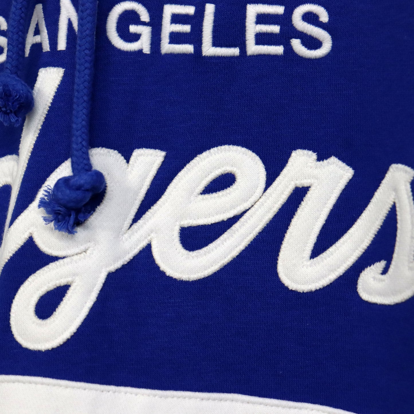 Mitchell&Ness : LA Dodgers Line Pullover Hoodie