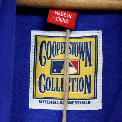 Mitchell&Ness : LA Dodgers Line Pullover Hoodie