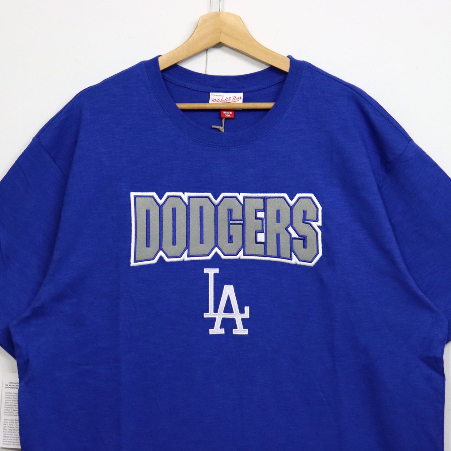 Mitchell&Ness : LA Dodgers Logo S/S Tee