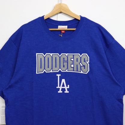 Mitchell&Ness : LA Dodgers Logo S/S Tee