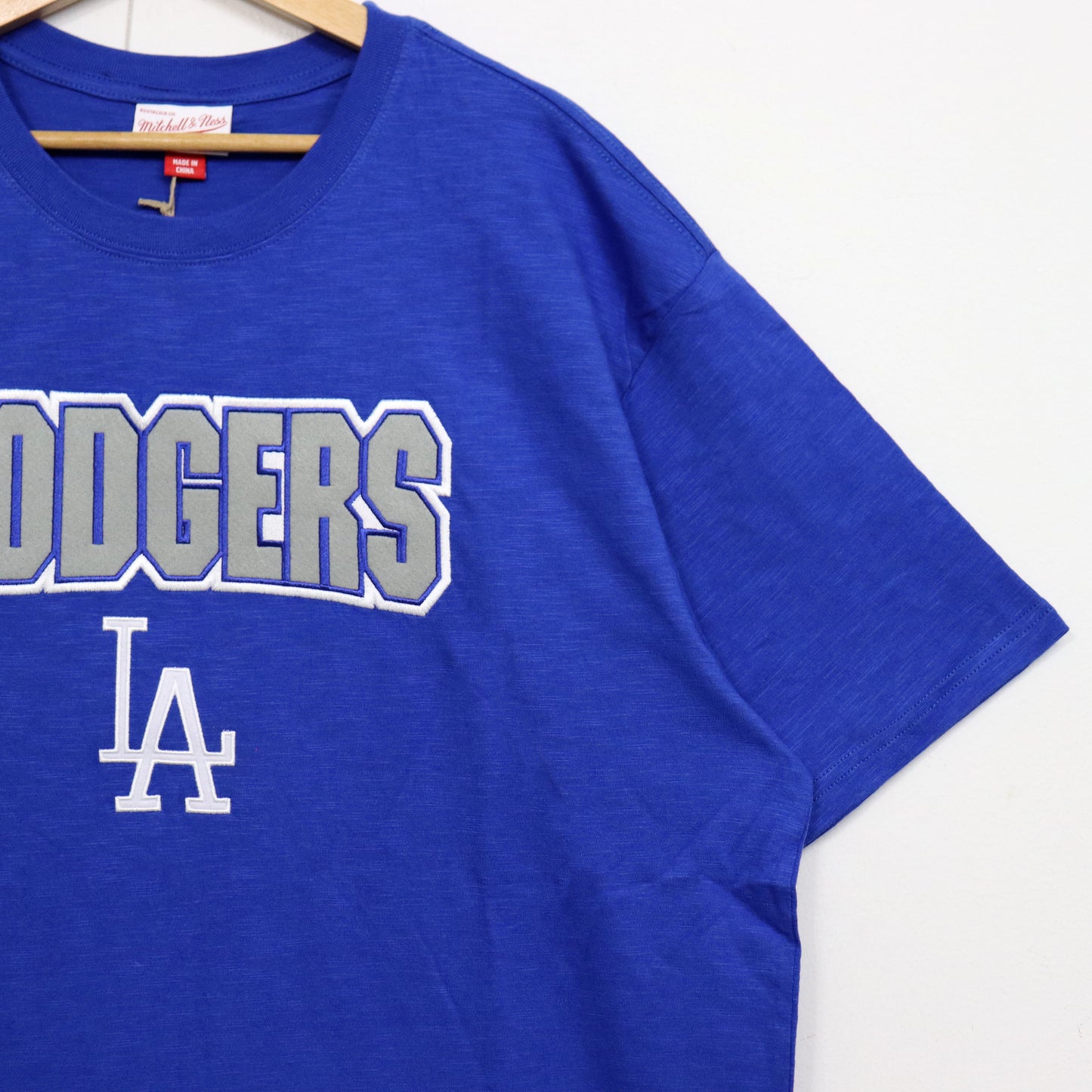 Mitchell&Ness : LA Dodgers Logo S/S Tee