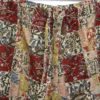 South2 West8 : String Slack Short - Batik Printed Patchwork